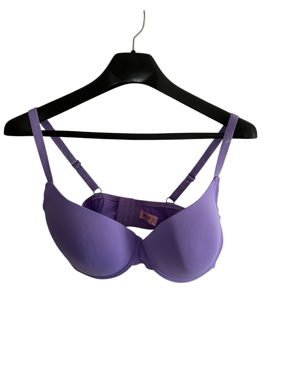 Juicy Couture Purple T-Shirt Bra - Smooth Everyday Support 38DD NWT